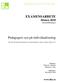 EXAMENSARBETE Hösten 2010 Lärarutbildningen. Pedagogers syn på individualisering.