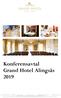 Konferensavtal Grand Hotel Alingsås 2019