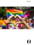 Projektplan. World Pride 2021