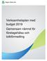 Verksamhetsplan med budget 2019 Gemensam nämnd för företagshälsa och tolkförmedling