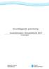 Grundläggande granskning Kostnämnden i Örnsköldsvik 2017 Revisionsrapport