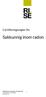 Certifieringsregler för. Sakkunnig inom radon. RISE Research Institutes of Sweden AB Certifiering - Certification