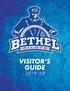 BETHEL UNIVERSITY PILOTS ATHLETICS VISITOR S GUIDE VISITOR S GUIDE - 1