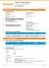 Säkerhetsdatablad. enligt förordning (EG) nr 1907/2006 (REACH) Land Namn Postnummer/ort Telefon Öppettider