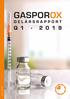 GASPOROX Q DELÅRSRAPPORT GASPOROX 2019 LASER SENSOR PACKAGE SOLUTIONS