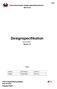 Designspecifikation. LIPs. LiTH. Autopositionering för utlagda undervattenssensorer Simon Gidlöf Version 1.0. Status