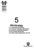 Innehåll Häfte RS förslag: Verksamhetsinriktning med ekonomisk plan för tiden RS förslag: Lokal och regional organisation 11