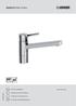 Pb Ni. HANSA HOME Kitchen FIN <0,3% Asennus- ja käyttöohje.   Monterings- og serviceveiledning A023021/0515