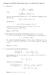 Lösningar till MVE017 Matematisk analys i en variabel för I x 3x y = x. 3x2 + 4.