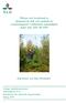 Tillväxt och överlevnad av planterad ek, bok och avenbok på restaureringsytor i Söderåsens nationalpark under åren 2003 till 2009