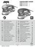 RANDOM ORBIT SANDER 7440 (F ) 7450 (F ) 7460 (F )