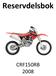 Reservdelsbok CRF150RB 2008