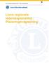 Lions regionala ledarskapsinstitut - Planeringsvägledning. Lions regionala ledarskapsinstitut - Planeringsvägledning