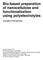 Bio-based preparation of nanocellulose and functionalization using polyelectrolytes