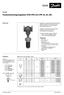 Tryckavlastningsregulator AFA/VFG 2(1) (PN 16, 25, 40)