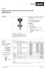 Differenstryckavlastande regulator (PN 16, 25, 40) AFPA/VFG 2(1)