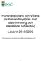 Hunsnässkolans och Villans likabehandlingsplan mot diskriminering och kränkande behandling Läsåret 2019/2020