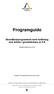 Programguide. Grundlärarprogrammet med inriktning mot arbete i grundskolans år 4-6. Antagna höstterminen 2019