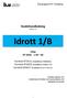 Idrott 1/B. Studiehandledning hp HT 2018 v 44 03