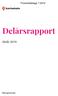 Delårsrapport. Delår Bildningsnämnden
