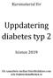 Uppdatering diabetes typ 2