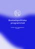 Bostadspolitiska programmet. Fastställt av SSCO:s förbundskongress 21 maj 2022