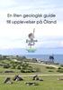 En liten geologisk guide till upplevelser på Öland. Sweden