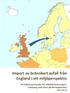 Import av brännbart avfall från England i ett miljöperspektiv