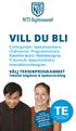 VILL DU BLI. Civilingenjör, Spelutvecklare, Chalmerist, Programmerare, Raketforskare, Webbdesigner, IT-konsult, Apputvecklare, Interaktionsdesigner...