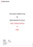 Information & Beskrivning. för. Elektroskandia Punchout. Open Catalog Interface. cxml