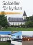 Solceller för kyrkan. Guide för solelsproduktion