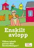 Enskilt avlopp. Vilken teknik passar dina förutsättningar? 1