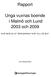 Rapport. Unga vuxnas boende i Malmö och Lund 2003 och 2009