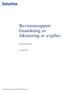 Revisionsrapport Granskning av fakturering av avgifter. Krokoms kommun