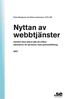 Nyttan av webbtjänster