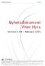 Nyhetsdokument Vitec Hyra