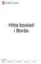 Hitta bostad i Borås