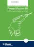 www.klsab.se Installationsmanual PowerMaster-10 Fullt övervakade trådlösa larmsystem