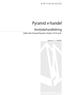 Pyramid e-handel. Användarhandledning. Gäller från Pyramid Business Studio 3.41A sp10. (Version 1.1. 140919)