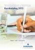 EDUCATIONAL SERVICES Kurskatalog 2013