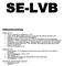 SE-LVB. Skillnadsbeskrivning