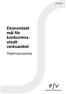 ESV 2003:21. Ekonomiskt mål för konkurrensutsatt. verksamhet. Regeringsuppdrag