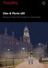 Clan & Plurio LED. Belysning som skapar harmoni på gator och i bostadsområden