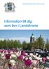 Information till dig som bor i Landskrona