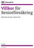 Villkor för Seniorförsäkring