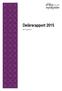 Delårsrapport 2015. Dnr. 2015/04521. Delårsrapport 2015 ehälsomyndigheten 1/10