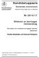 The effect of a reduced mortgage interest deduction. Pardis Ghadrdan och Samuel Hultqvist