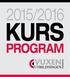 2015/2016 KURS PROGRAM