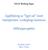 HELIX Working Paper. Uppföljning av Eget val inom hemtjänsten i Linköpings kommun. Utförarperspektiv. Elisabeth Sundin Malin Tillmar