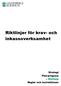 Riktlinjer för krav- och inkassoverksamhet